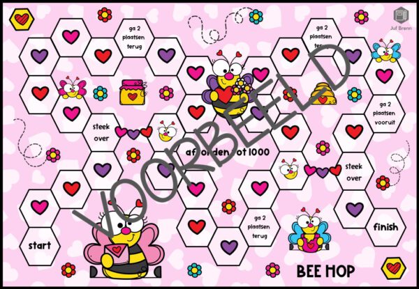 BEE HOP AFRONDEN TOT 1000 - Afbeelding 2