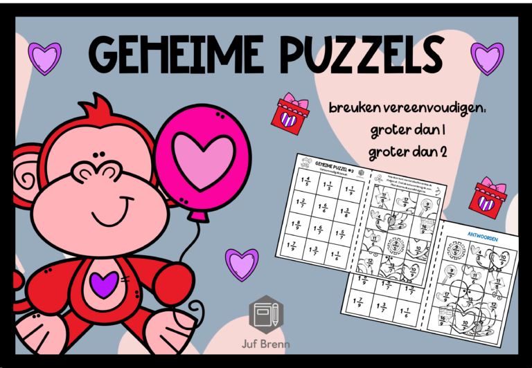 GEHEIME PUZZELS BREUKEN VEREENVOUDIGEN