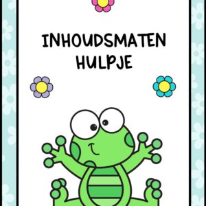INHOUDSMATEN HULPJE