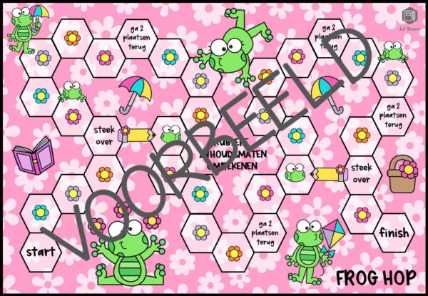 FROG HOP KUBIEKE INHOUDSMATEN OMREKENEN IN HELE GETALLEN - Afbeelding 2