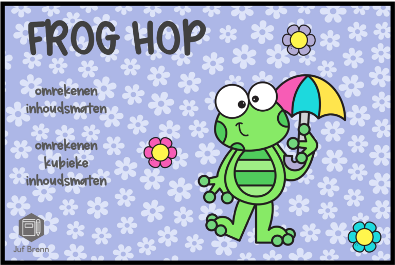FROG HOP: INHOUDSMATEN OMREKENEN