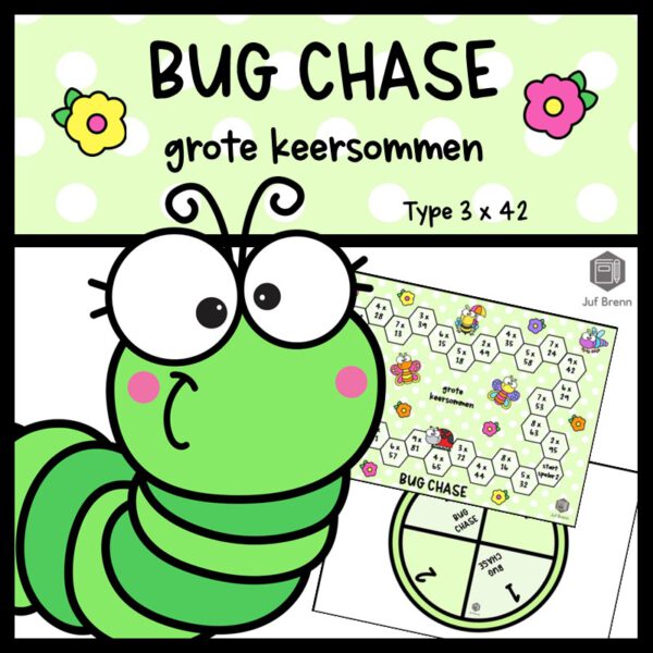 BUG CHASE GROTE KEERSOMMEN TYPE 3 x 42