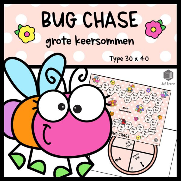 BUG CHASE GROTE KEERSOMMEN TYPE 30 x 40