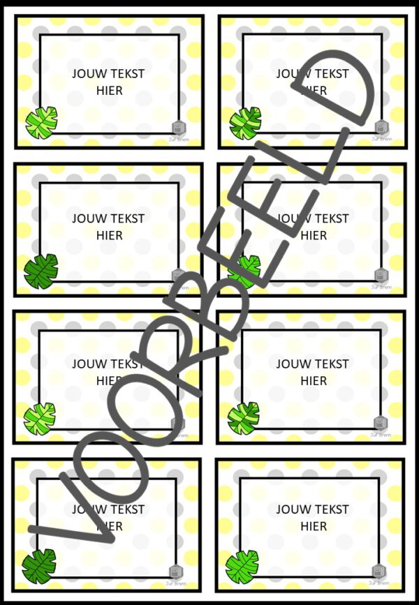 JUNGLE HOP 1 CREATE YOUR OWN - Afbeelding 3