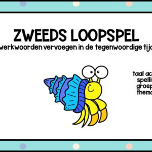 ZWEEDS LOOPSPEL TAAL ACTIEF SPELLING GROEP 6 THEMA 7