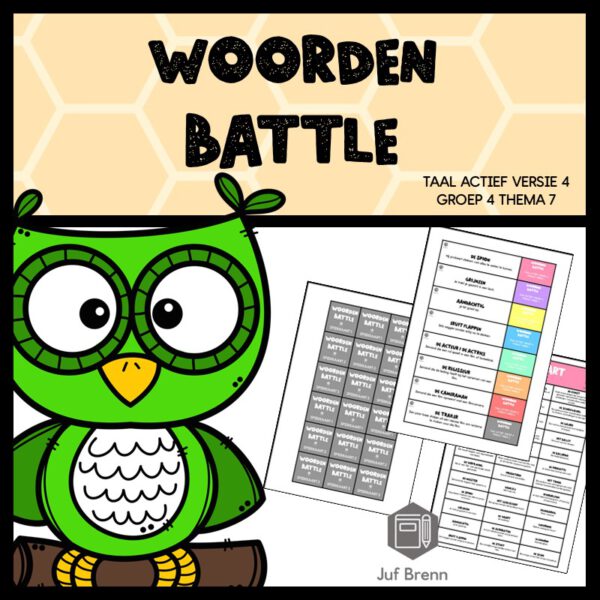TAAL ACTIEF WOORDEN BATTLE GROEP 4 THEMA 7