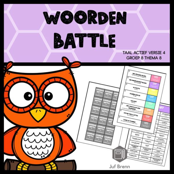 TAAL ACTIEF WOORDEN BATTLE GROEP 8 THEMA 8
