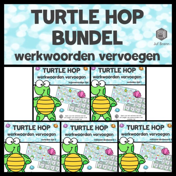 TURTLE HOP BUNDEL WERKWOORDEN VERVOEGEN