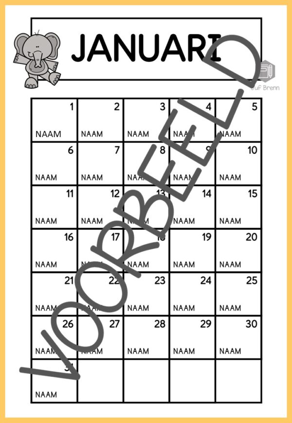 DAGRITMEKAARTEN THEMA DIEREN 2 - Afbeelding 8