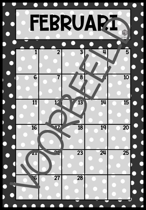 DAGRITMEKAARTEN THEMA BLACK & WHITE - Afbeelding 6