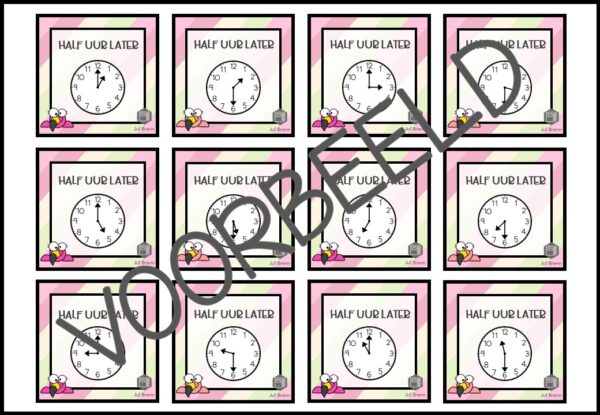 FLAMINGO HOP: HALF UUR VROEGER HALF UUR LATER - Afbeelding 3