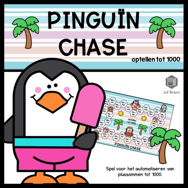 PINGUÏN CHASE: OPTELLEN TOT 1000