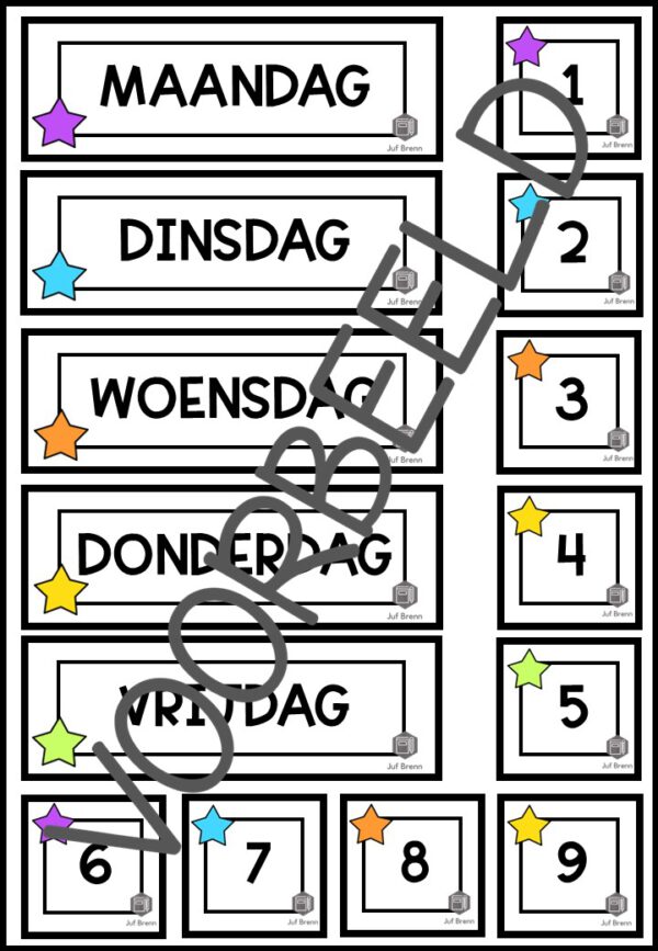 DAGRITMEKAARTEN THEMA ALIENS #1 - Afbeelding 5