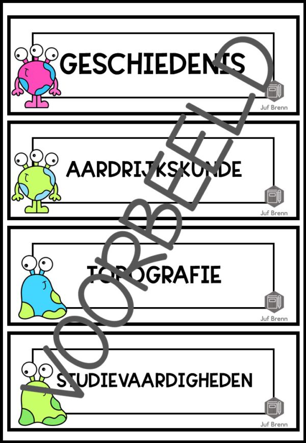 DAGRITMEKAARTEN THEMA ALIENS #1 - Afbeelding 4