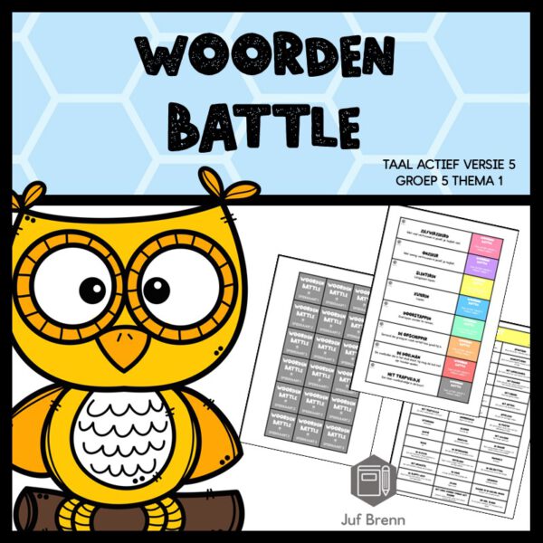 TAAL ACTIEF VERSIE 5 WOORDEN BATTLE GROEP 5 THEMA 1