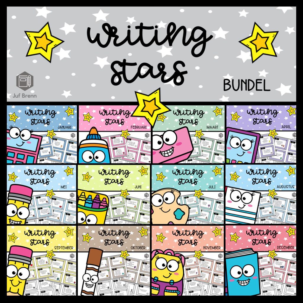 Star In Writing WRITING STARS BUNDEL - Juf Brenn