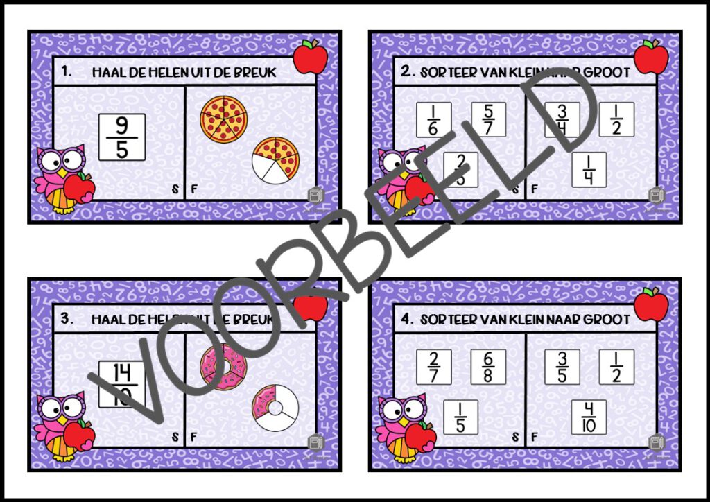 REKENEN IN DE RUIMTE WIG 5 GROEP 7 BLOK 2 HELEN UIT EEN BREUK HALEN