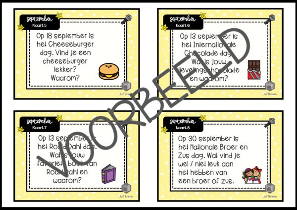 WRITING STARS SEPTEMBER - Afbeelding 3