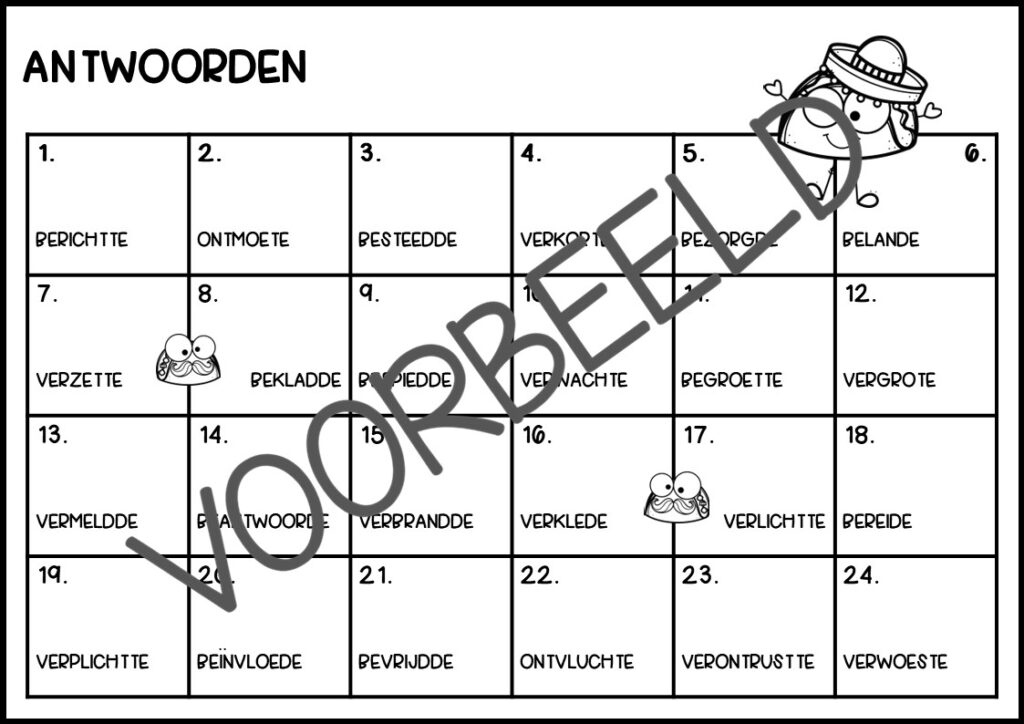 WERKWOORDSPELLING IN DE RUIMTE TA4 GROEP 8 THEMA 2 VERLEDEN TIJD