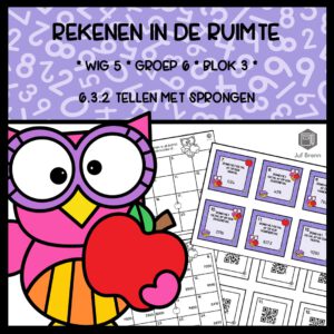 REKENEN IN DE RUIMTE WIG 5 GROEP 6 BLOK 3 TELLEN MET SPRONGEN