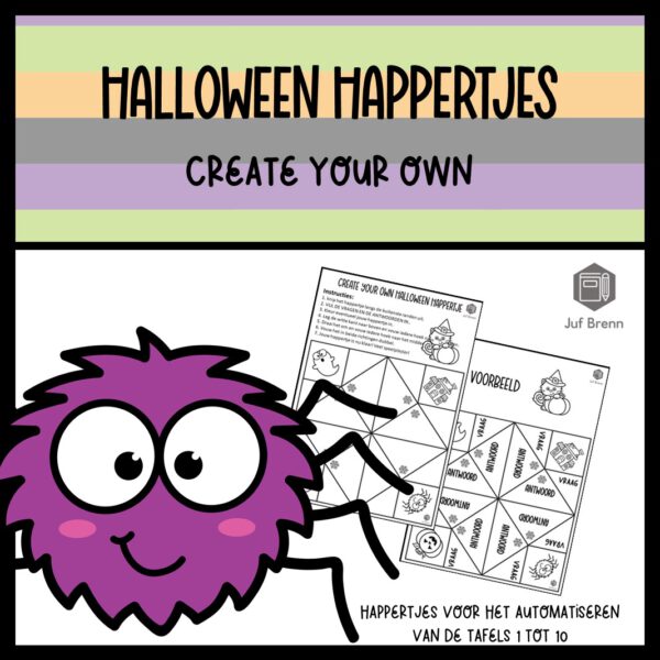 HALLOWEEN HAPPERTJES CREATE YOUR OWN