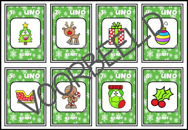 UNO KERST - Afbeelding 2