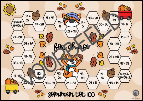 FOX CHASE: SOMMEN TOT 100 - Afbeelding 2