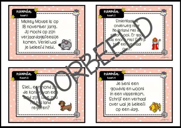 WRITING STARS NOVEMBER - Afbeelding 2