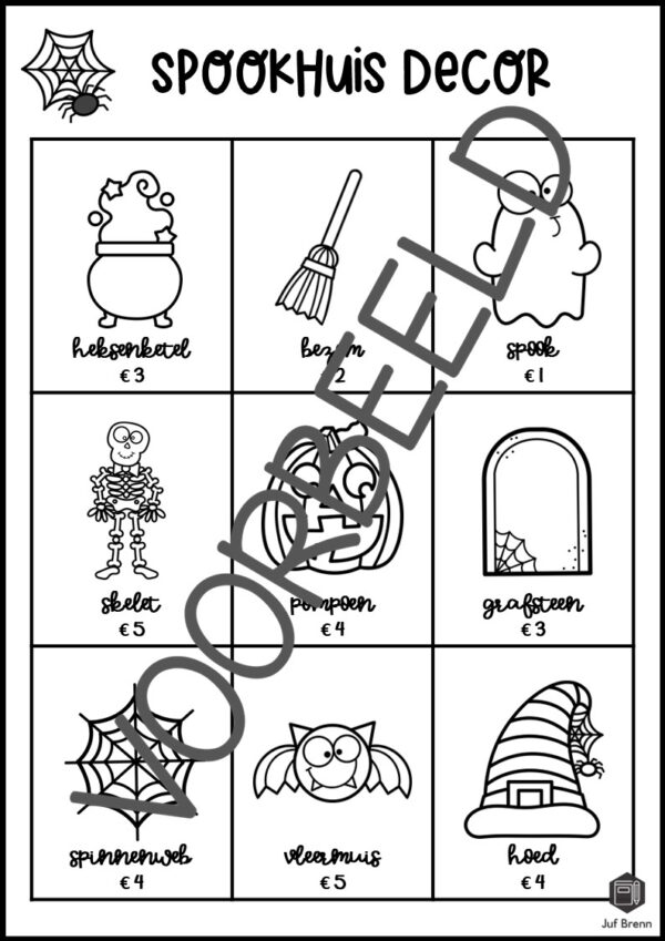 MINI PROJECT: ONTWERP EEN SPOOKHUIS GROEP 4 - Afbeelding 3