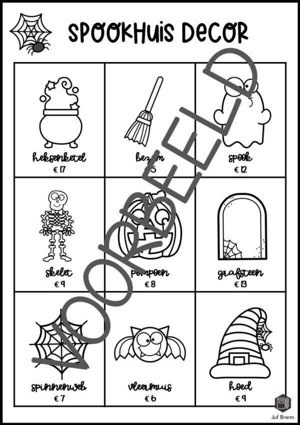 MINI PROJECT: ONTWERP EEN SPOOKHUIS GROEP 5 - Afbeelding 3