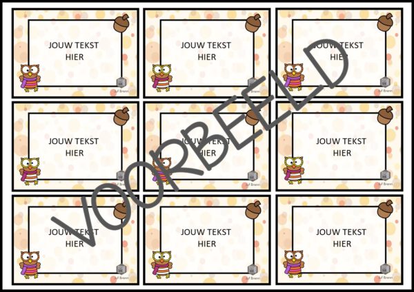 OWL HOP: CREATE YOUR OWN - Afbeelding 3