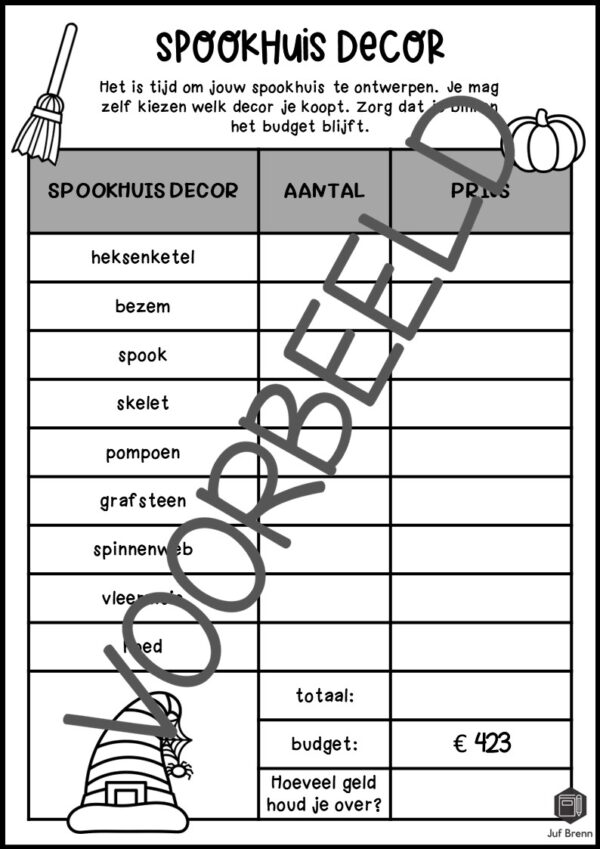 MINI PROJECT: ONTWERP EEN SPOOKHUIS GROEP 6/7 - Afbeelding 4