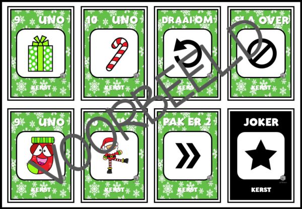 UNO KERST - Afbeelding 4