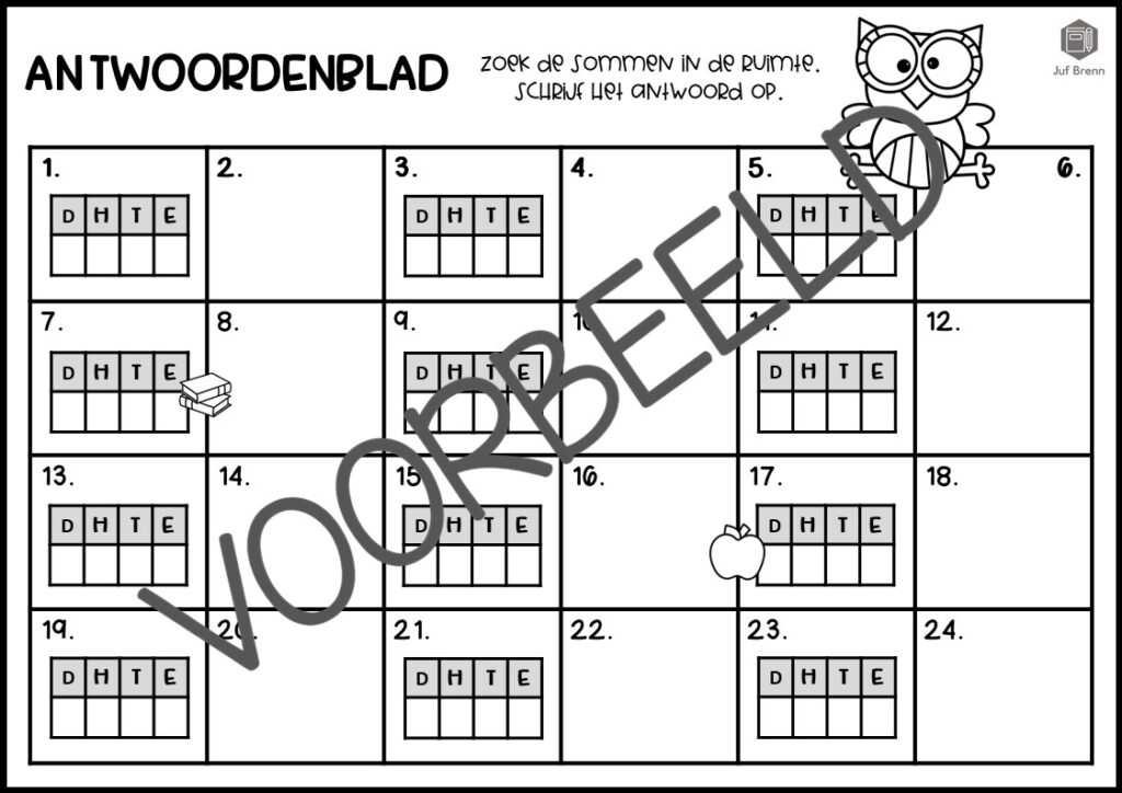 REKENEN IN DE RUIMTE WIG 5 GROEP 6 BLOK 3 GETALLEN TOT 10.000 SPLITSEN