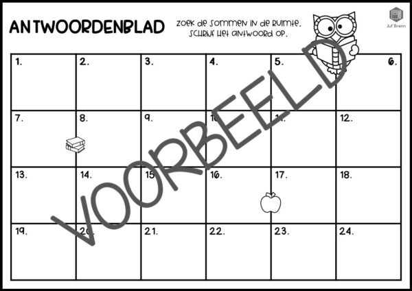 REKENEN IN DE RUIMTE WIG 5 GROEP 5 BLOK 5 DEELSOMMEN UITREKENEN MET EEN KEERSOM - Afbeelding 3