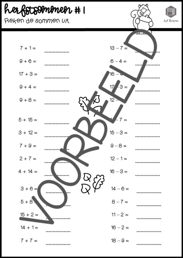 WERKBOEKJE HERFST GROEP 4 - Afbeelding 5