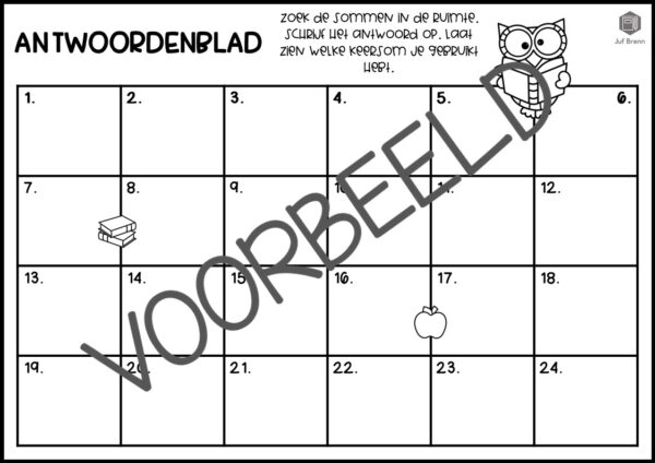 REKENEN IN DE RUIMTE WIG 5 GROEP 5 BLOK 5 DEELSOMMEN UITREKENEN MET EEN KEERSOM - Afbeelding 4