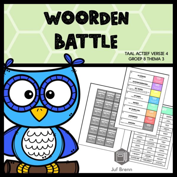 TAAL ACTIEF WOORDEN BATTLE GROEP 8 THEMA 3