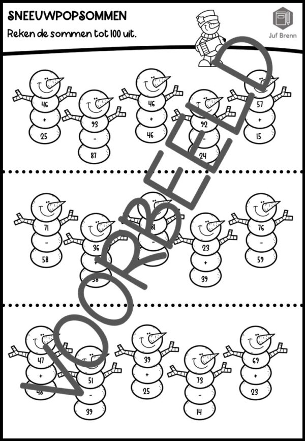 WERKBOEKJE WINTER GROEP 4 - Afbeelding 3