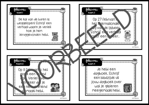 WRITING STARS FEBRUARI - Afbeelding 4