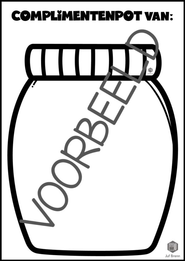 COMPLIMENTENPOT VALENTIJN - Afbeelding 2