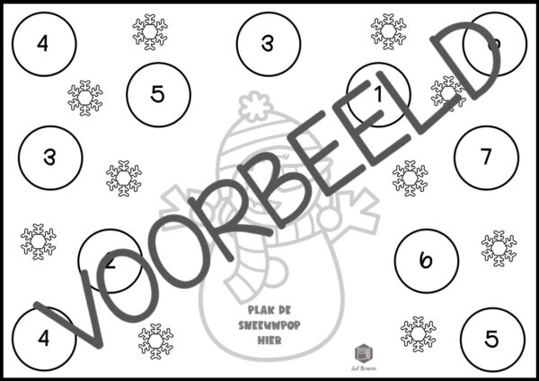 SNEEUWPRET: AFTREKKEN TOT 10 - Afbeelding 3