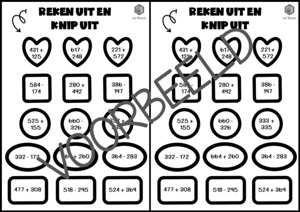 CHOCOLADEPRET: OPTELLEN & AFTREKKEN TOT 1000 - Afbeelding 5