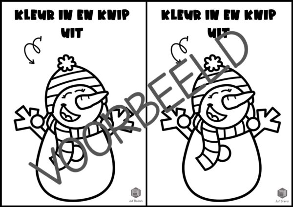 SNEEUWPRET: KEERSOMMEN TAFELS 1 T/M 10 - Afbeelding 5