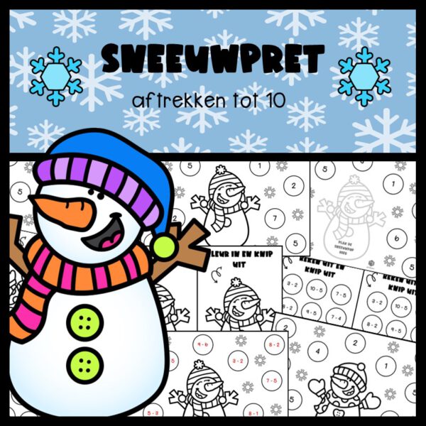 SNEEUWPRET: AFTREKKEN TOT 10