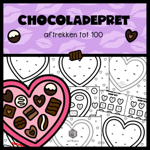CHOCOLADEPRET: AFTREKKEN TOT 100