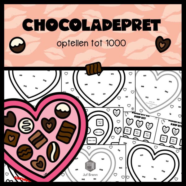 CHOCOLADEPRET: OPTELLEN TOT 1000