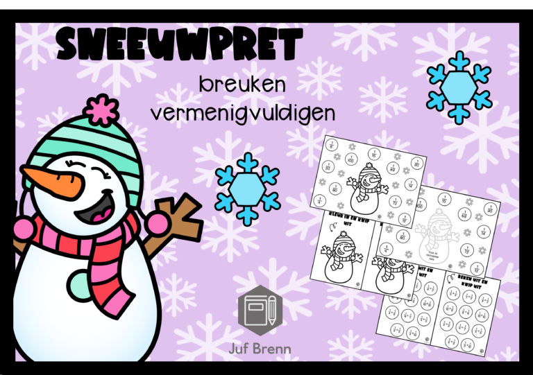 SNEEUWPRET: BREUKEN VERMENIGVULDIGEN