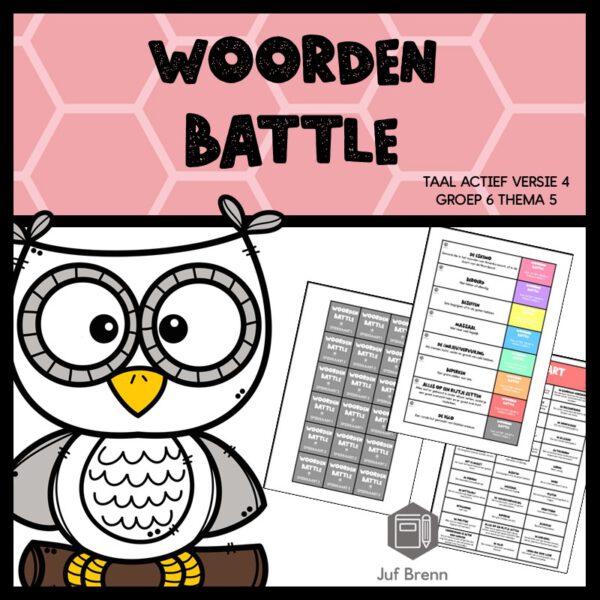 TAAL ACTIEF VERSIE 4 WOORDEN BATTLE GROEP 6 THEMA 5