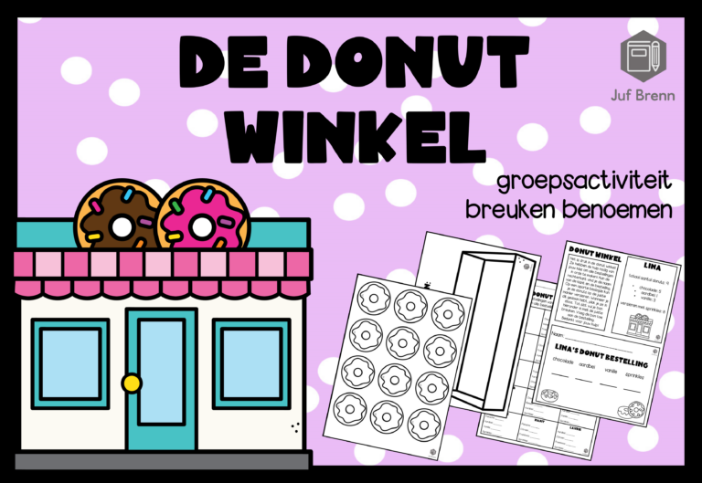 DE DONUTWINKEL: GROEPSACTIVTEIT BREUKEN BENOEMEN
